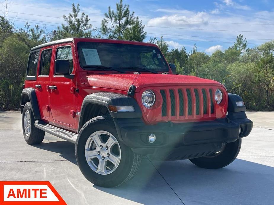 used 2020 Jeep Wrangler Unlimited car, priced at $30,795