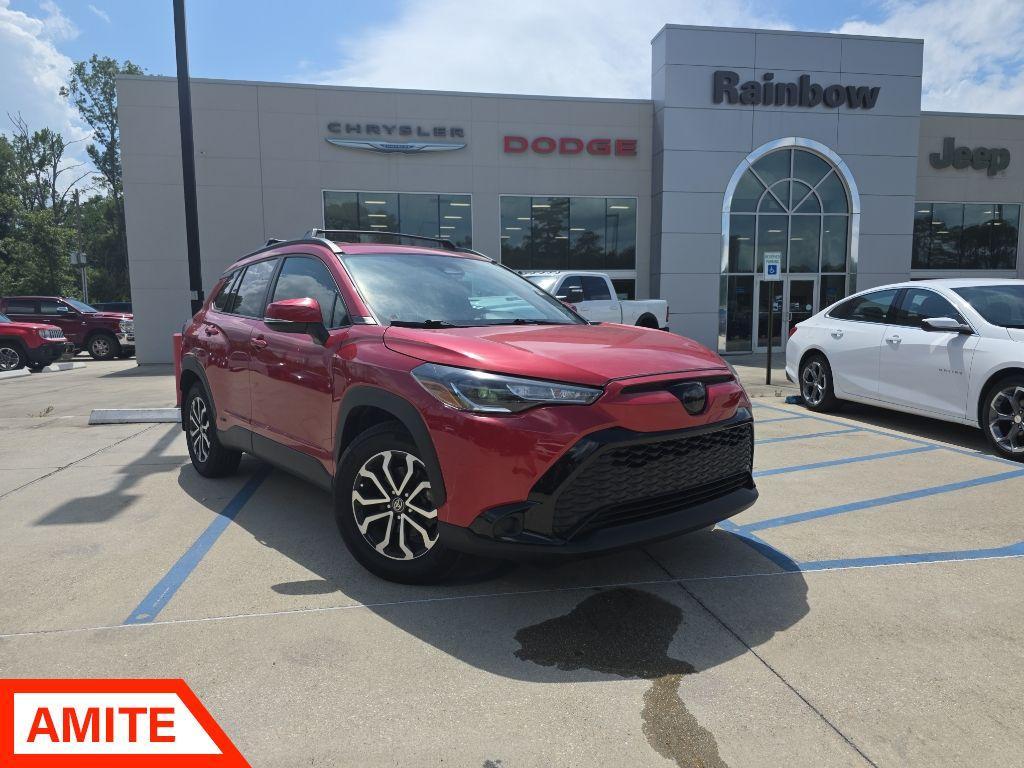 used 2024 Toyota Corolla Cross Hybrid car, priced at $29,477
