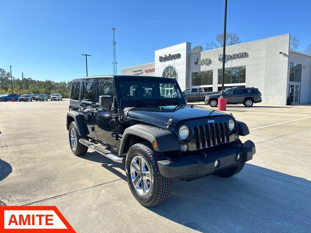 used 2014 Jeep Wrangler Unlimited car, priced at $14,997