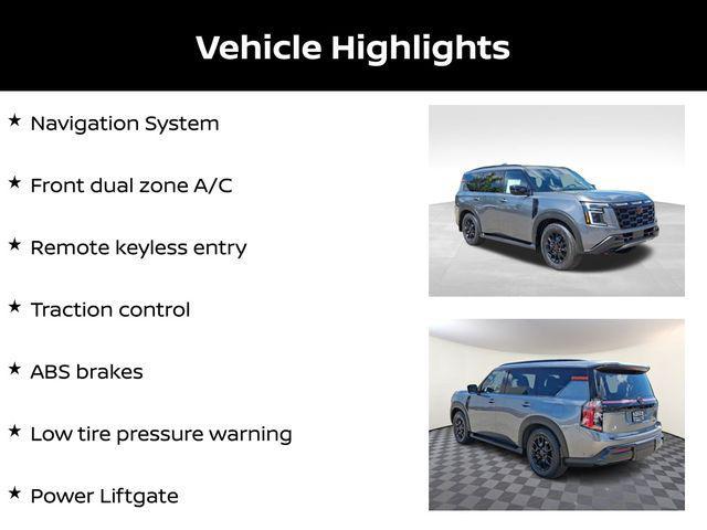 new 2025 Nissan Armada car, priced at $72,968