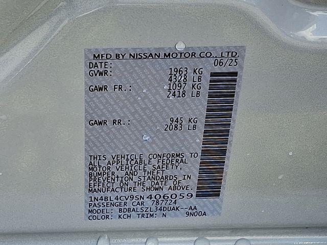 new 2025 Nissan Altima car, priced at $29,794