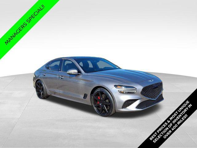 used 2023 Genesis G70 car, priced at $33,452