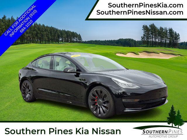 used 2021 Tesla Model 3 car, priced at $28,850