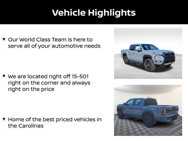 new 2025 Nissan Frontier car, priced at $43,851