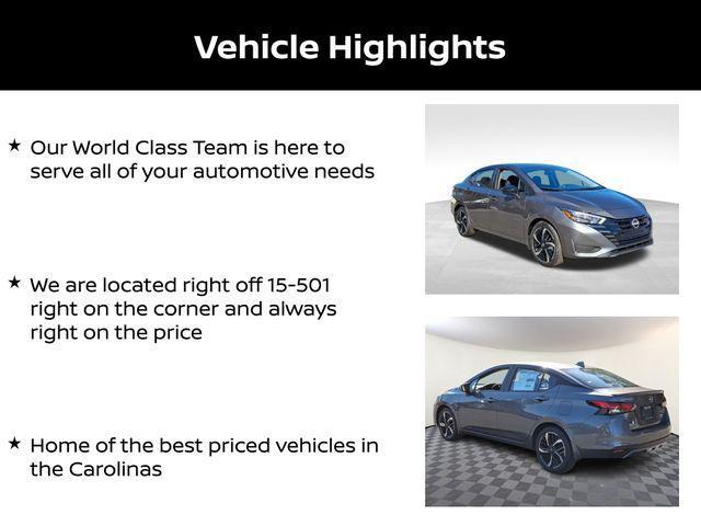 new 2025 Nissan Versa car, priced at $21,615
