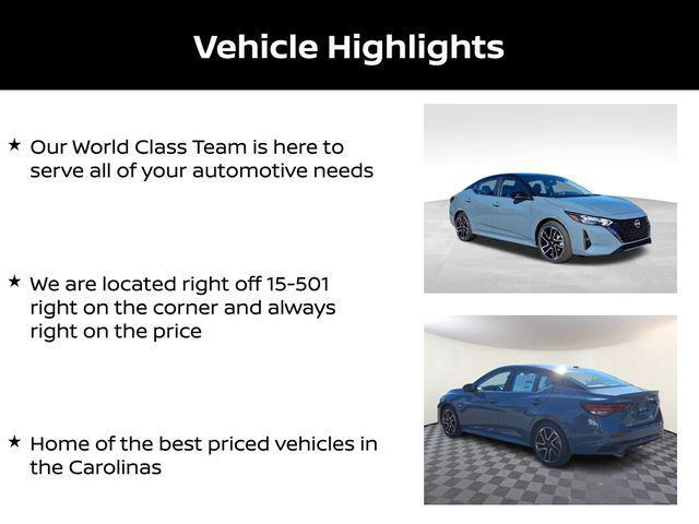 new 2025 Nissan Sentra car, priced at $27,640