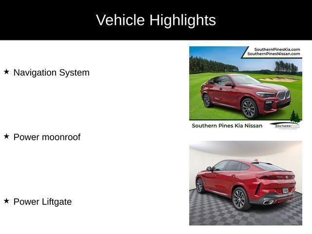 used 2021 BMW X6 car, priced at $43,500