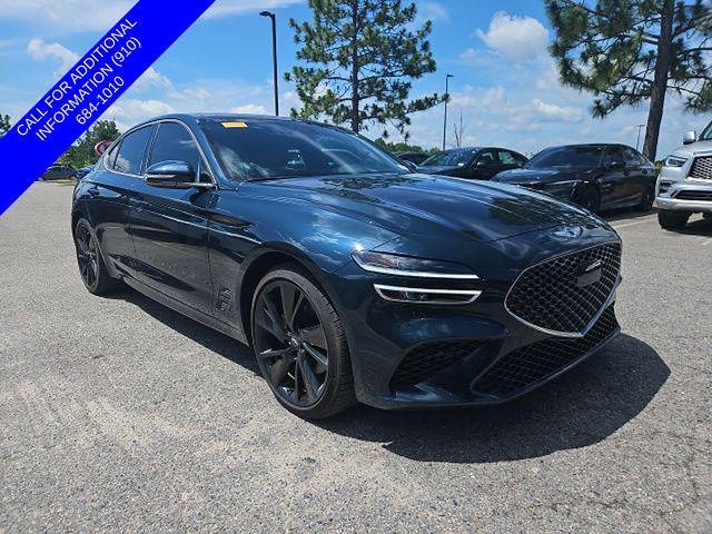 used 2023 Genesis G70 car, priced at $34,900