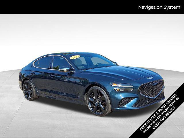 used 2023 Genesis G70 car, priced at $33,900