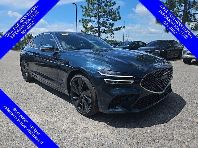 used 2023 Genesis G70 car, priced at $34,900