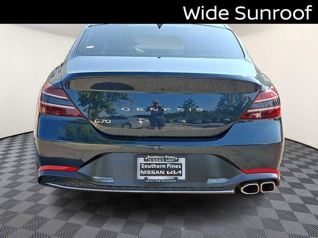 used 2023 Genesis G70 car, priced at $33,900