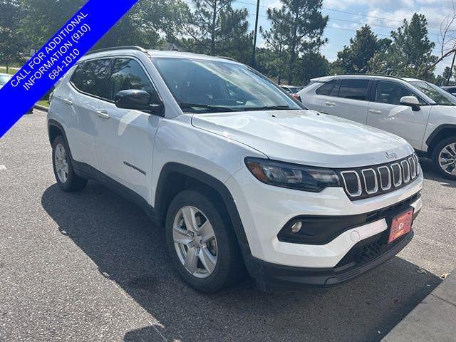 used 2022 Jeep Compass car, priced at $21,308