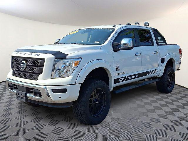 used 2021 Nissan Titan car, priced at $35,700