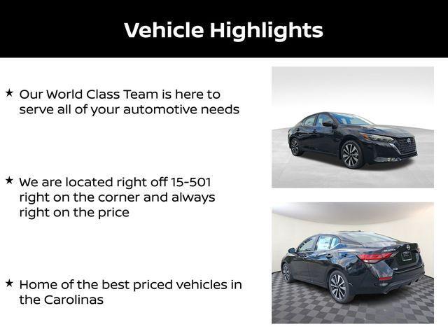 new 2025 Nissan Sentra car, priced at $25,496