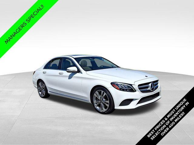 used 2019 Mercedes-Benz C-Class car, priced at $14,978