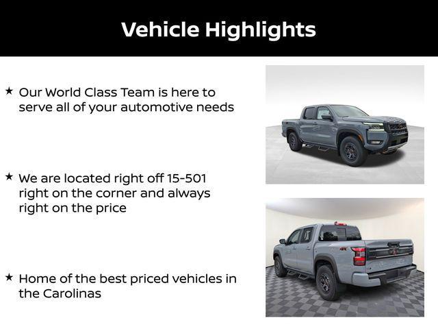 new 2025 Nissan Frontier car, priced at $41,450