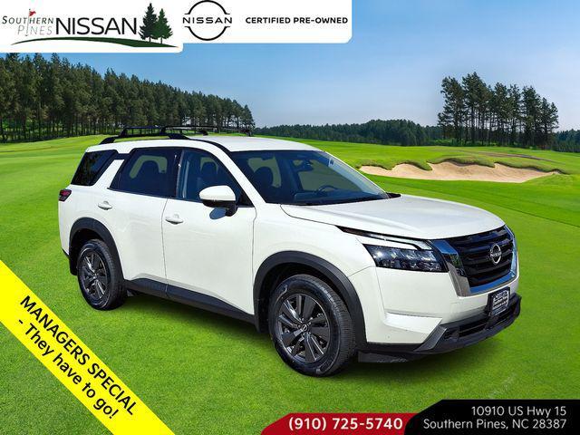 used 2024 Nissan Pathfinder car, priced at $34,700