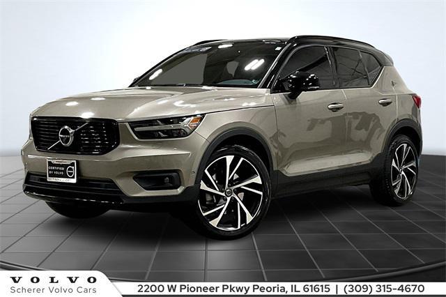 used 2022 Volvo XC40 car, priced at $33,600