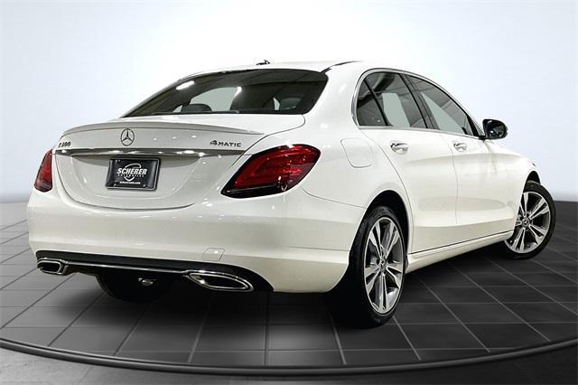 used 2019 Mercedes-Benz C-Class car, priced at $25,700