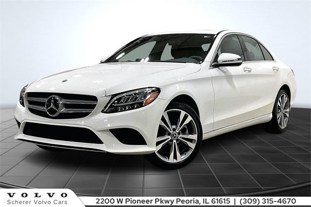 used 2019 Mercedes-Benz C-Class car, priced at $25,700