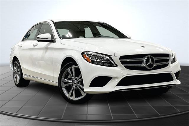 used 2019 Mercedes-Benz C-Class car, priced at $25,700