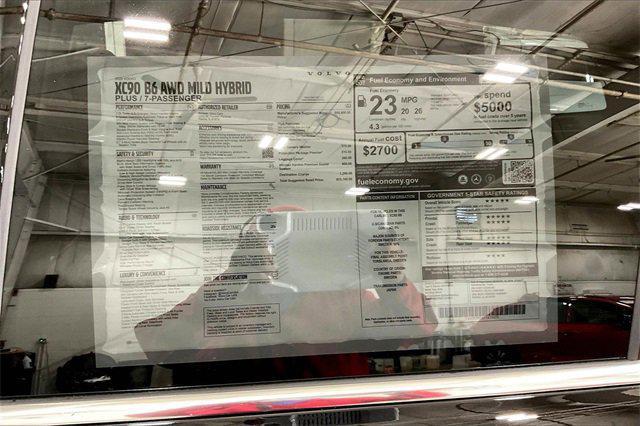 new 2026 Volvo XC90 car, priced at $69,160
