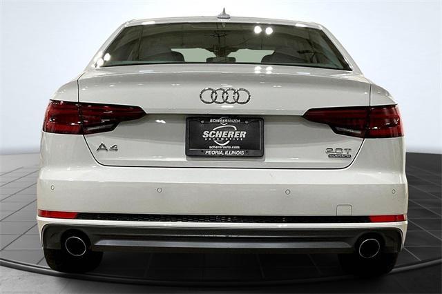 used 2018 Audi A4 car, priced at $15,500