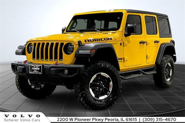 used 2020 Jeep Wrangler Unlimited car, priced at $37,500