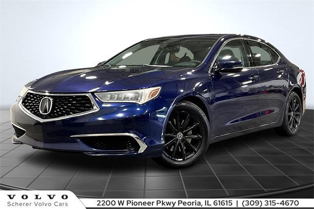 used 2018 Acura TLX car, priced at $17,500