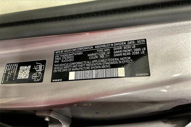 new 2026 Volvo XC90 car, priced at $74,645