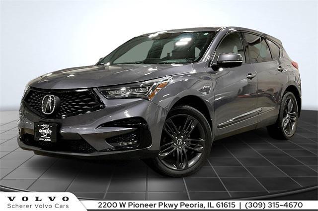 used 2021 Acura RDX car, priced at $24,500