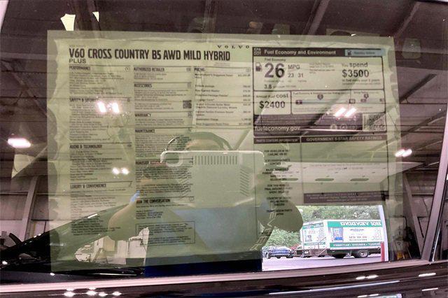 new 2026 Volvo V60 Cross Country car, priced at $56,450