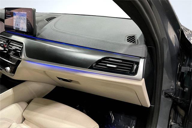 used 2022 BMW M550 car, priced at $52,800