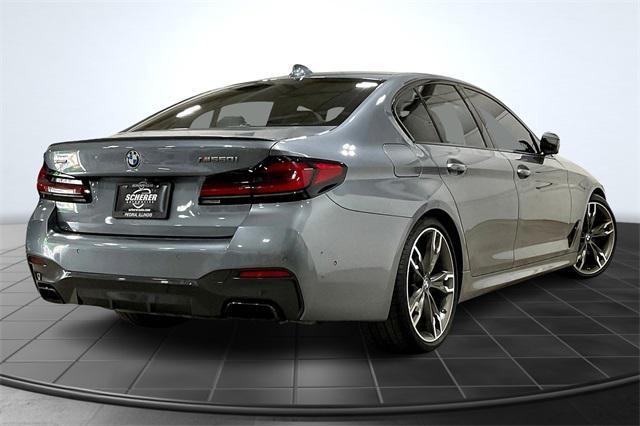used 2022 BMW M550 car, priced at $52,800