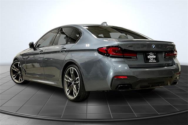 used 2022 BMW M550 car, priced at $52,800