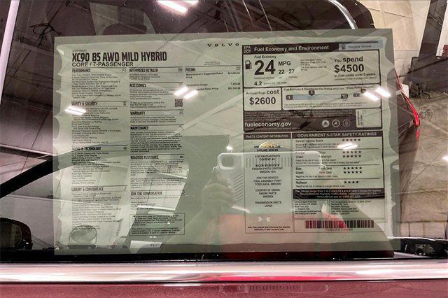 new 2026 Volvo XC90 car, priced at $56,263