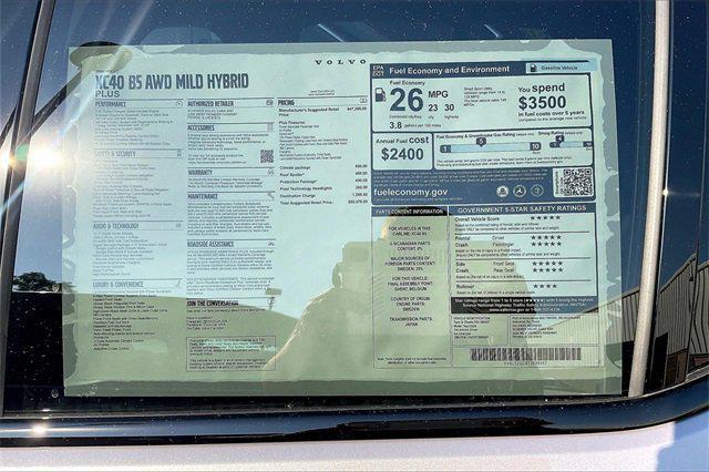 new 2026 Volvo XC40 car, priced at $48,375