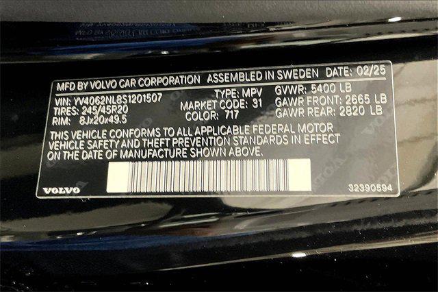 new 2025 Volvo V90 Cross Country car, priced at $64,515