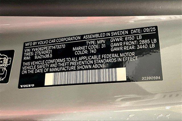 new 2026 Volvo XC90 car, priced at $68,825