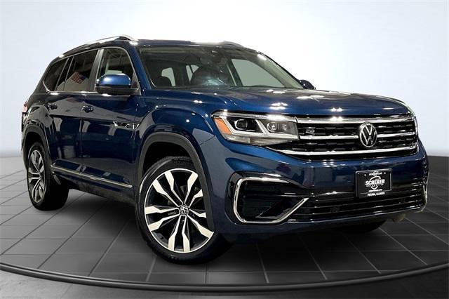 used 2021 Volkswagen Atlas car, priced at $25,200