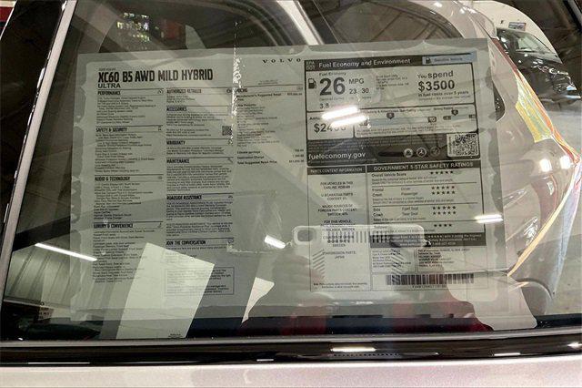 new 2026 Volvo XC60 car, priced at $56,695