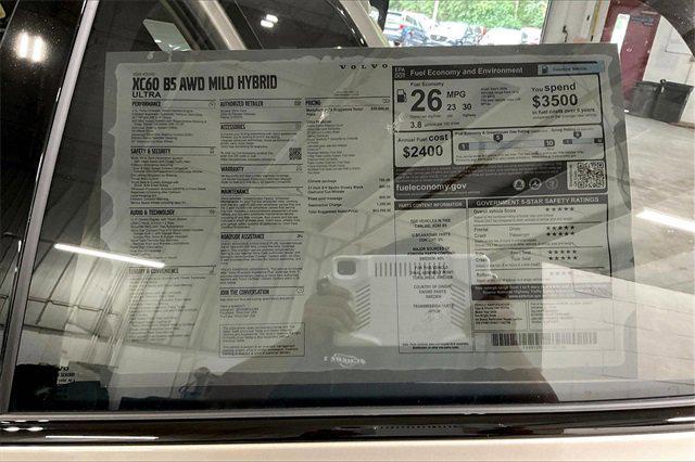 new 2026 Volvo XC60 car, priced at $60,095