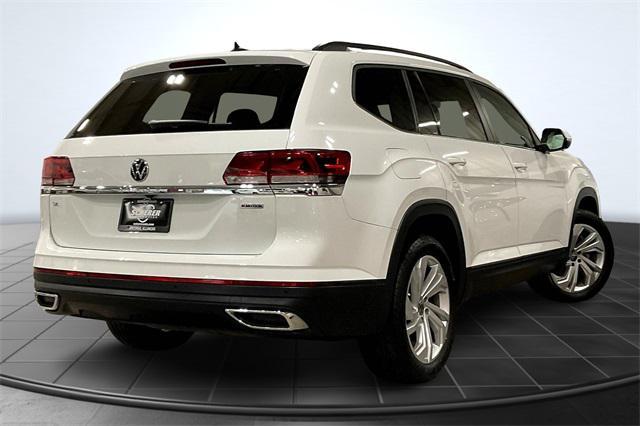used 2021 Volkswagen Atlas car, priced at $23,000