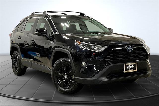 used 2020 Toyota RAV4 Hybrid car, priced at $25,100