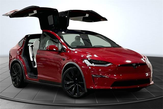 used 2022 Tesla Model X car, priced at $58,000