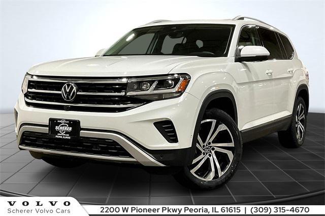 used 2021 Volkswagen Atlas car, priced at $24,500