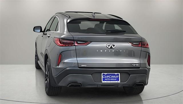 used 2022 INFINITI QX55 car, priced at $27,988