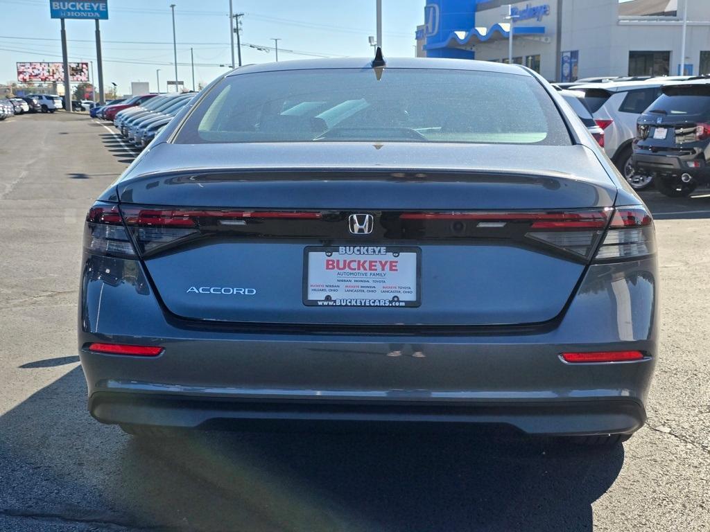 new 2025 Honda Accord car, priced at $31,655