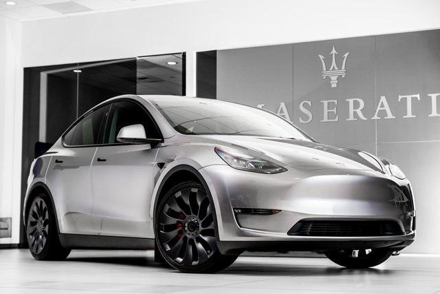 used 2024 Tesla Model Y car, priced at $39,999