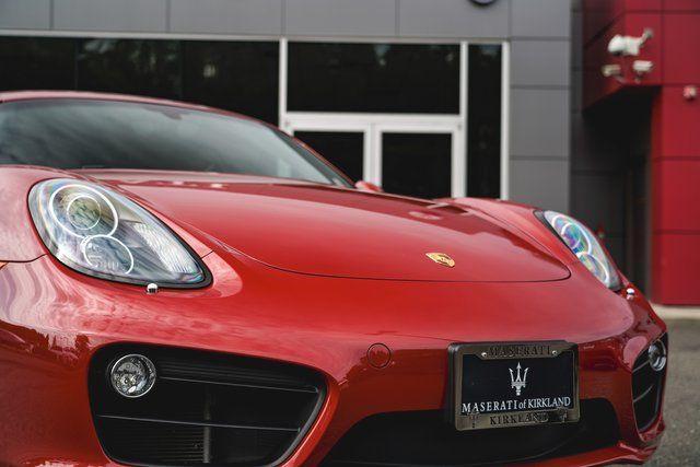 used 2014 Porsche Cayman car, priced at $44,971